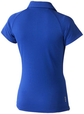 Женская рубашка поло с короткими рукавами Ottawa, цвет синий  размер XXL - 39083445- Фото №4
