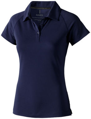 Женская рубашка поло с короткими рукавами Ottawa, цвет темно-синий  размер XS - 39083490- Фото №1