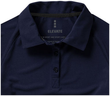Женская рубашка поло с короткими рукавами Ottawa, цвет темно-синий  размер XS - 39083490- Фото №7