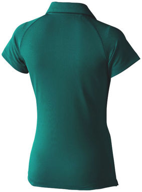 Женская рубашка поло с короткими рукавами Ottawa, цвет зеленый лесной  размер XS - 39083600- Фото №4