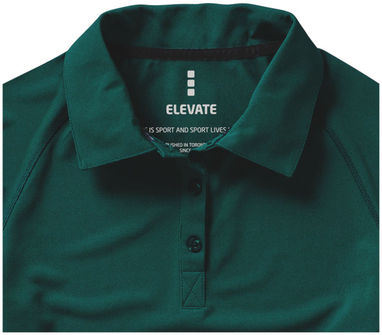 Женская рубашка поло с короткими рукавами Ottawa, цвет зеленый лесной  размер XS - 39083600- Фото №7