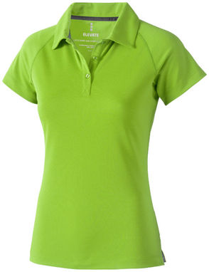 Жіноча сорочка поло з короткими рукавами Ottawa, колір зелене яблуко  розмір XS - 39083680- Фото №1
