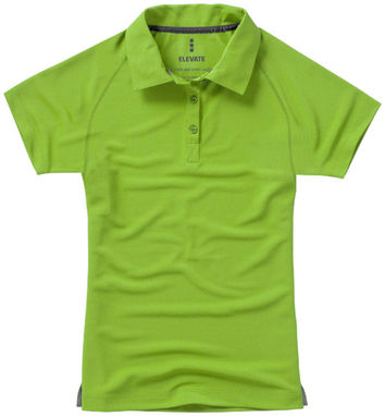 Женская рубашка поло с короткими рукавами Ottawa, цвет зеленое яблоко  размер L - 39083683- Фото №3