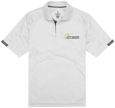 Рубашка поло с короткими рукавами Kiso, цвет белый  размер S - 39084011- Фото №2