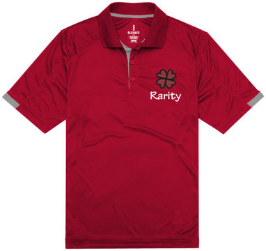 Рубашка поло с короткими рукавами Kiso, цвет красный  размер XS - 39084250- Фото №2