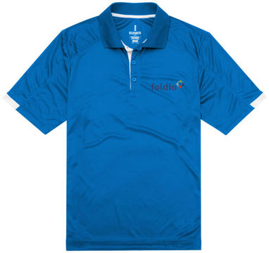 Рубашка поло с короткими рукавами Kiso, цвет синий  размер M - 39084442- Фото №2