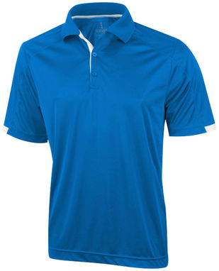 Сорочка поло з короткими рукавами Kiso, колір синій  розмір L - 39084443- Фото №1