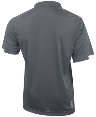 Сорочка поло з короткими рукавами Kiso, колір сталевий сірий  розмір XS - 39084920- Фото №4
