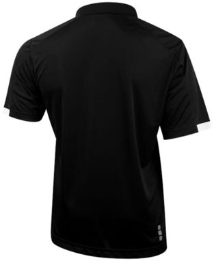 Сорочка поло з короткими рукавами Kiso, колір суцільний чорний  розмір XS - 39084990- Фото №4