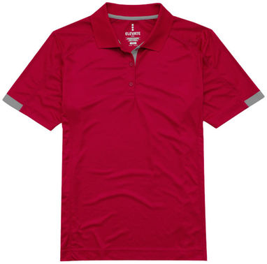 Женская рубашка поло с короткими рукавами Kiso, цвет красный  размер XS - 39085250- Фото №3