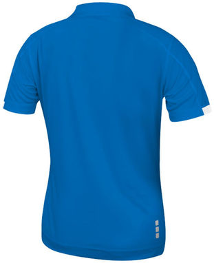Женская рубашка поло с короткими рукавами Kiso, цвет синий  размер S - 39085441- Фото №4