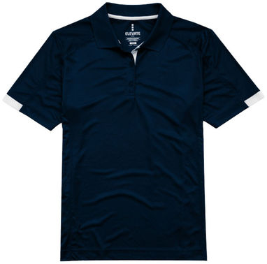 Жіноча сорочка поло з короткими рукавами Kiso, колір темно-синій  розмір XL - 39085494- Фото №3