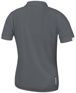 Женская рубашка поло с короткими рукавами Kiso, цвет стальной серый  размер XS - 39085920- Фото №4