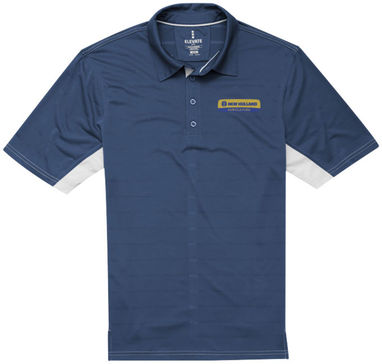 Рубашка поло с короткими рукавами Prescott, цвет джинс  размер S - 39086461- Фото №2