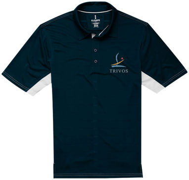 Рубашка поло с короткими рукавами Prescott, цвет темно-синий  размер XL - 39086494- Фото №2