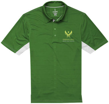 Сорочка поло з короткими рукавами Prescott, колір зелений  розмір XS - 39086670- Фото №2
