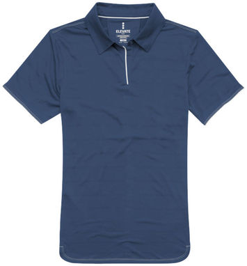 Женская рубашка поло с короткими рукавами Prescott, цвет джинс  размер XS - 39087460- Фото №3