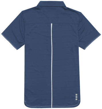 Женская рубашка поло с короткими рукавами Prescott, цвет джинс  размер S - 39087461- Фото №4