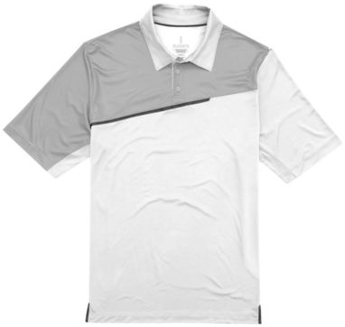 Сорочка поло з короткими рукавами Prater, колір білий, світло-сірий  розмір XS - 39088010- Фото №3