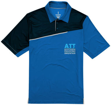 Рубашка поло с короткими рукавами Prater, цвет синий, темно-синий - 39088443- Фото №2
