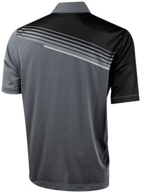 Рубашка поло с короткими рукавами Prater, цвет стальной серый, сплошной черный  размер XS - 39088920- Фото №4