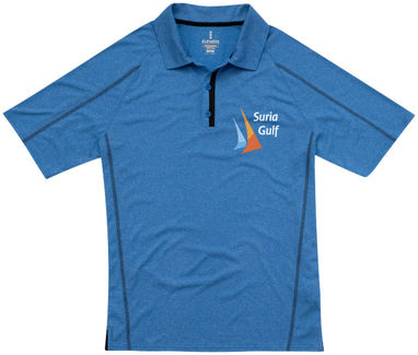 Рубашка поло с короткими рукавами Macta, цвет синий яркий - 39090530- Фото №2
