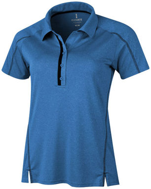 Жіноча сорочка поло з короткими рукавами Macta, колір яскравий синій - 39091530- Фото №1