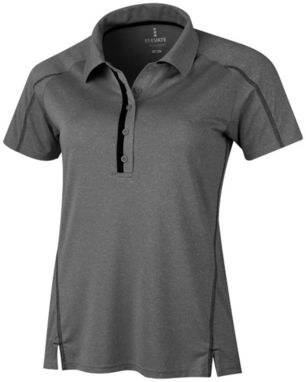 Женская рубашка поло с короткими рукавами Macta, цвет темно-серый - 39091980- Фото №1