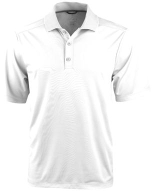 Сорочка поло з короткими рукавами Dade, колір білий - 39092011- Фото №1