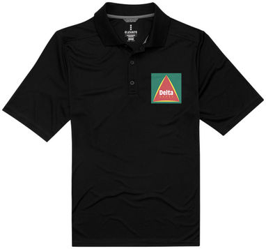 Рубашка поло с короткими рукавами Dade, цвет сплошной черный - 39092990- Фото №2