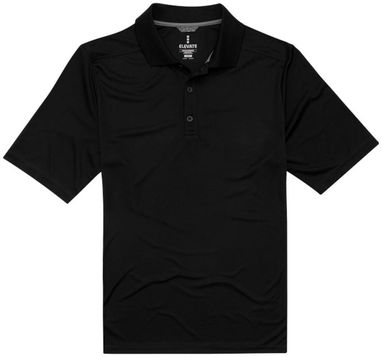 Сорочка поло з короткими рукавами Dade, колір суцільний чорний - 39092991- Фото №3