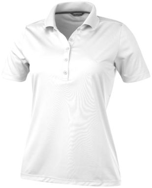 Жіноча сорочка поло з короткими рукавами Dade, колір білий - 39093010- Фото №1