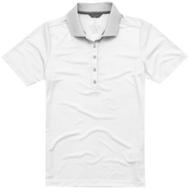 Жіноча сорочка поло з короткими рукавами Dade, колір білий - 39093010- Фото №3