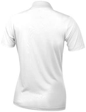 Жіноча сорочка поло з короткими рукавами Dade, колір білий - 39093010- Фото №4