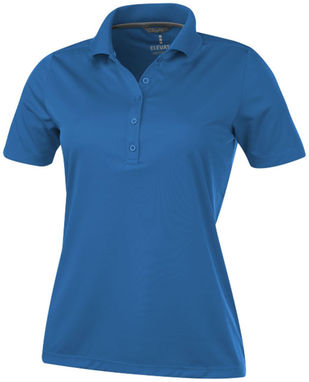 Женская рубашка поло с короткими рукавами Dade, цвет синий - 39093440- Фото №1