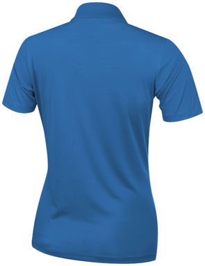 Жіноча сорочка поло з короткими рукавами Dade, колір синій - 39093440- Фото №4