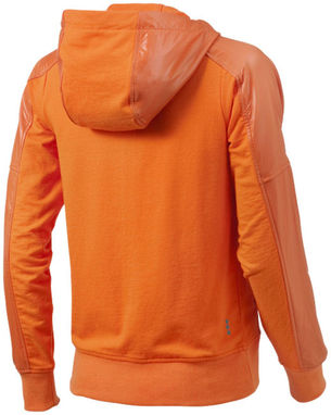 Жіночий светр Fraser з капюшоном на повній застібці-блискавці, колір оранжевий - 39213334- Фото №5