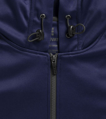 Свитер Moresby с капюшоном и застежкой-молнией на всю длину, цвет темно-синий  размер XS - 39214490- Фото №7