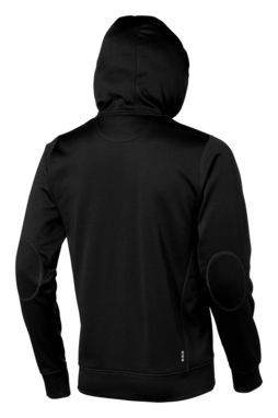 Свитер Moresby с капюшоном и застежкой-молнией на всю длину, цвет сплошной черный  размер XS - 39214990- Фото №4