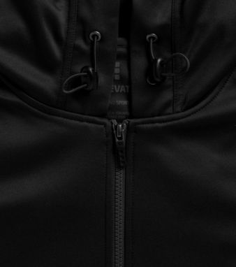 Свитер Moresby с капюшоном и застежкой-молнией на всю длину, цвет сплошной черный - 39214994- Фото №7