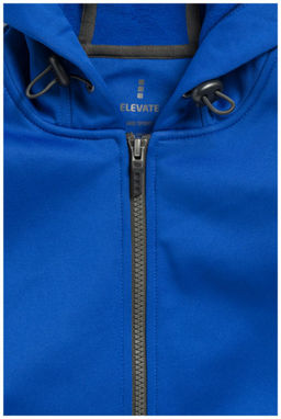 Жіночий светр Moresby з капюшоном і застібкою-блискавкою на всю довжину, колір синій - 39215443- Фото №7