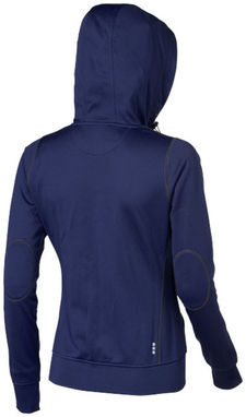 Жіночий светр Moresby з капюшоном і застібкою-блискавкою на всю довжину, колір темно-синій  розмір XS - 39215490- Фото №4