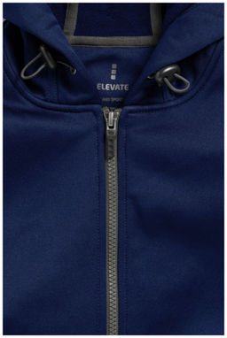 Женский свитер Moresby с капюшоном и застежкой-молнией на всю длину, цвет темно-синий - 39215492- Фото №7