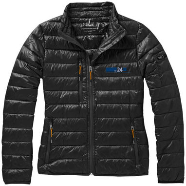 Легкая женская куртка - пуховик Scotia, цвет сплошной черный  размер S - 39306991- Фото №2