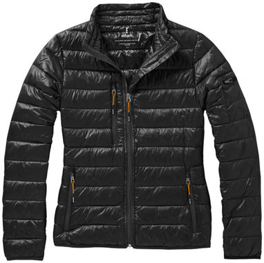 Легкая женская куртка - пуховик Scotia, цвет сплошной черный  размер S - 39306991- Фото №3