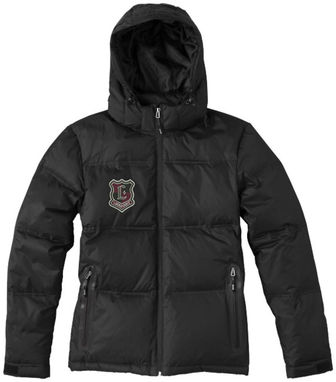 Пуховая куртка Caledon, цвет сплошной черный - 39309994- Фото №2