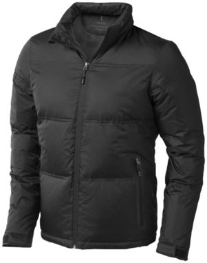 Пуховая куртка Caledon, цвет сплошной черный - 39309994- Фото №6