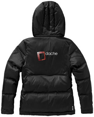 Женская пуховая куртка Caledon, цвет сплошной черный  размер S - 39310991- Фото №4