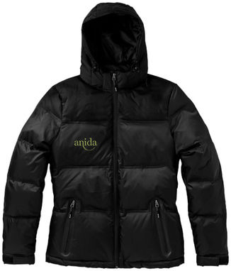 Женская пуховая куртка Caledon, цвет сплошной черный - 39310992- Фото №3