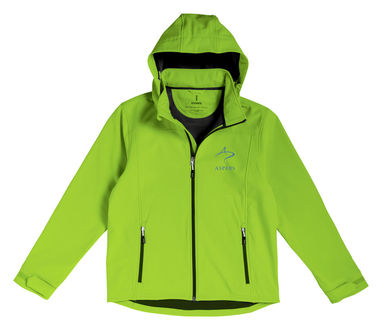 Куртка софтшел Langley, цвет зеленое яблоко  размер XS - 39311680- Фото №2